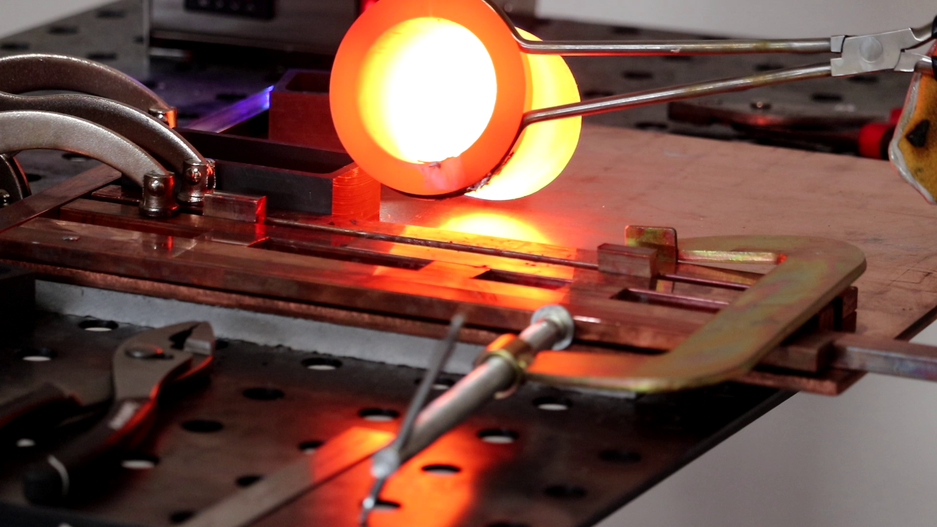 Induction melting and alloy processing